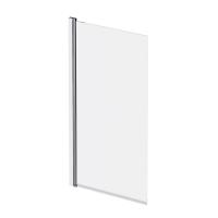 Стеклянная шторка для ванны AM.PM Gem 80x140 W90BS-D080-140CT профиль хром