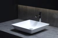 Раковина накладная Salini Callista 40 см 1101208SM белая