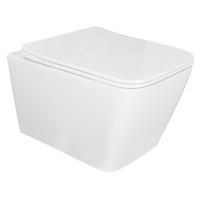 Унитаз Azario Boca AZ-2002 подвесной безободковый с микролифтом