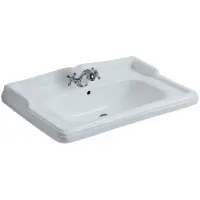 Мебельная раковина Caprigo 80 см CH-800 накладная белая