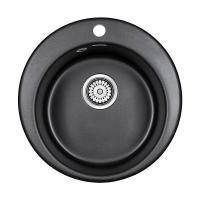 Мойка для кухни кварцевая 48x48 Paulmark PM404800-BL Мойка для кухни кварцевая 48x48 Paulmark PM404800-BL