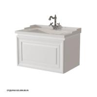 Тумба с раковиной Caprigo Ponza 70 см 13511-021.000.00.05 подвесная белая