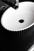 Раковина Boheme Vallessi Avantgarde 50 см 878-B накладная черная