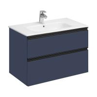 Тумба под раковину Roca Domi 80 см Z.RU93.0.786.8 подвесная синяя