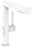 Смеситель для раковины Hansgrohe Finoris 230 76063700 матовый белый Смеситель для раковины Hansgrohe Finoris 230 76063700 матовый белый
