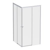 Душевой уголок AM.PM X-Joy 100x190x100 W94G-403-100100-MT1K профиль хром