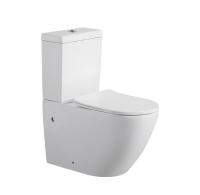 Унитаз-компакт Sapbox Polarix SB7062A1-W безободковый с микролифтом