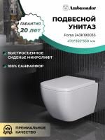 Унитаз  Ambassador Forsa 243K19003S белый Унитаз  Ambassador Forsa 243K19003S белый