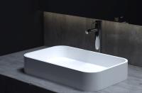 Раковина накладная Salini Callista 55 см 1101204SM белая