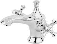 Смеситель с донным клапаном Caprigo Monarch 41-020-crm для раковины хром глянцевый
