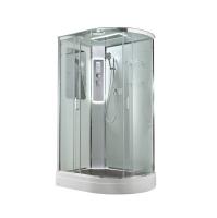 Душевая кабина с баней AvaCan 120x80 A2812LLED профиль хром