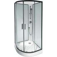 Душевая кабина без крыши AM.PM X-Joy W85C-001-090GT профиль черный стекло прозрачное Душевая кабина без крыши AM.PM X-Joy W85C-001-090GT профиль черный стекло прозрачное