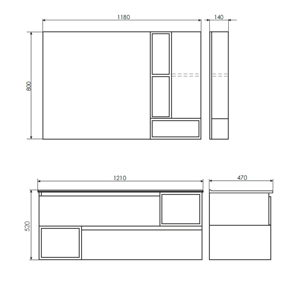 Тумба с раковиной Comforty Турин 120 см 00-00013939 подвесная белая