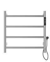 Полотенцесушитель электрический Wonzon & Woghand Bonn WW-AL404-BR подвесной никель брашированный