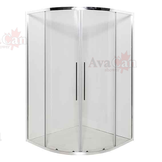 Душевой уголок AvaCan 120x195x120 HC120 профиль хром