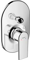 Смеситель для ванны с душем Hansgrohe Vernis Shape 71458000 хром Смеситель для ванны с душем Hansgrohe Vernis Shape 71458000 хром