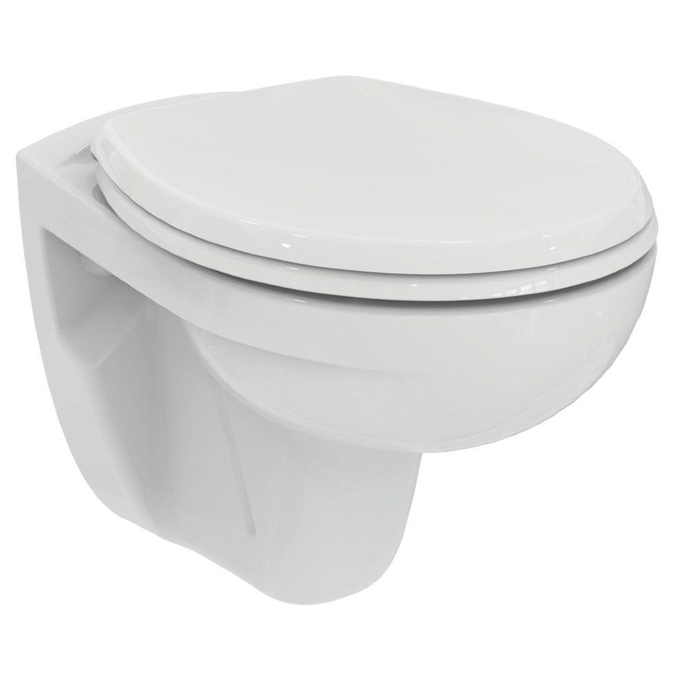 Безободковый подвесной унитаз Ideal Standard EUROVIT K881201 Безободковый подвесной унитаз Ideal Standard EUROVIT K881201