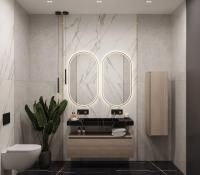 Зеркало 110x60 с подсветкой Armadi Art Vallessi 568-G Золото Зеркало 110x60 с подсветкой Armadi Art Vallessi 568-G Золото