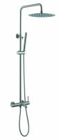 Душевая стойка Boheme Uno 468-NB никель брашированный