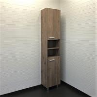 Пенал Comforty Марио 40x190 см 00-00004160 напольный дуб темный