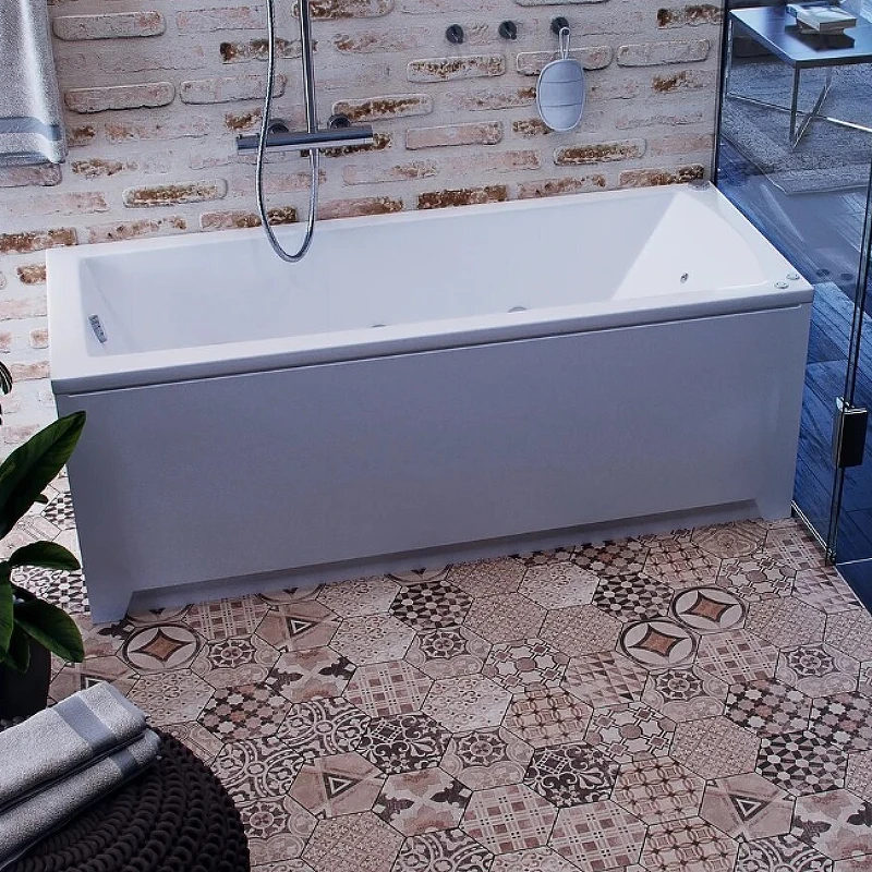 Ванна акриловая прямоугольная с каркасом и экраном 170x70 AQUATEK Либра NEW LIB170N-0000001 Ванна акриловая прямоугольная с каркасом и экраном 170x70 AQUATEK Либра NEW LIB170N-0000001