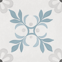 Гранит керамический Harmony Sirocco 22x22.3 см 36518 голубой