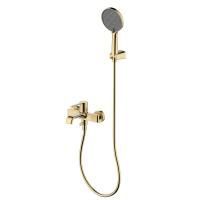 Смеситель AQUAme Asti AQM6412BG шлифованное золото Смеситель AQUAme Asti AQM6412BG шлифованное золото