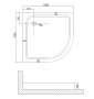 Душевой поддон 100x100x13 NIAGARA Nova NG-100-100 Душевой поддон 100x100x13 NIAGARA Nova NG-100-100