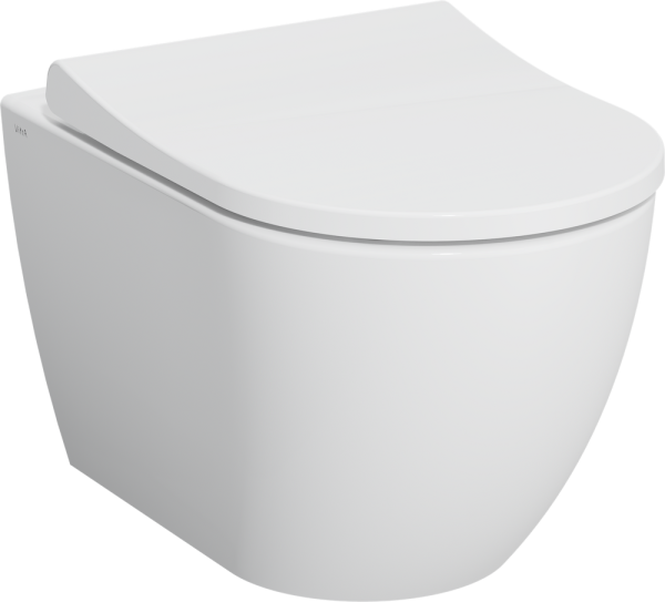Подвесной безободковый унитаз VitrA Mia Round SmoothFlush 7510B003-0075
