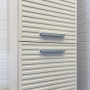 Пенал Comforty Касабланка 35x160 см 00-00020082 подвесной серый шелк
