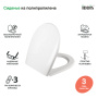 Сиденье из полипропилена Soft Close IDDIS Optima Home 005PPS3i31 Сиденье из полипропилена Soft Close IDDIS Optima Home 005PPS3i31