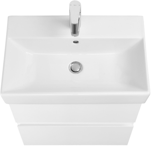 Тумба под раковину Roca Oleta 55 см A857639501 подвесная белая