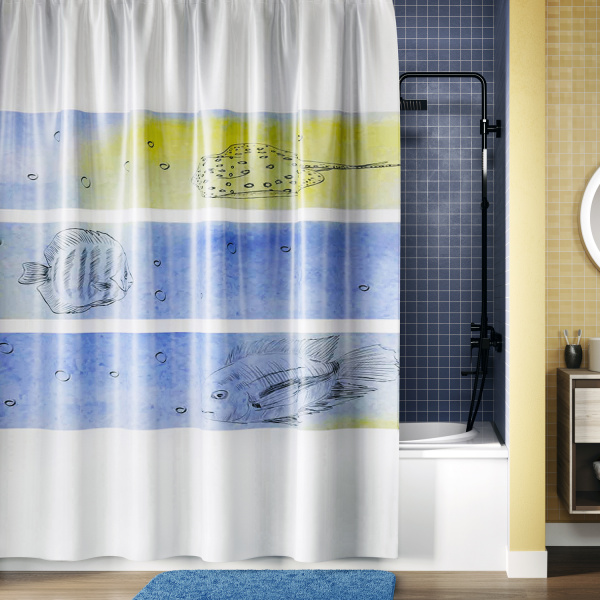 Шторка на ванну стеклянная 180x200 WasserKRAFT Inn SC-43101 Шторка на ванну стеклянная 180x200 WasserKRAFT Inn SC-43101