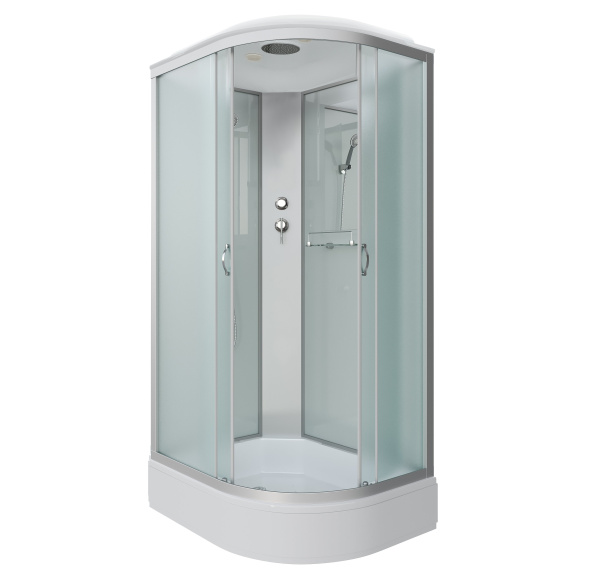 Душевая кабина 120x90 Niagara Classic NG-33294-14L средний поддон стекло матовое Душевая кабина 120x90 Niagara Classic NG-33294-14L средний поддон стекло матовое
