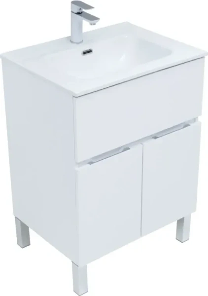 Мебель для ванной Aquanet Алвита New 60 напольная белая