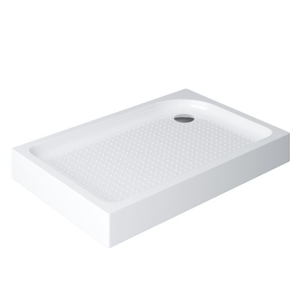 Акриловый поддон 80x100 см BelBagno  TRAY-BB-AH-100/80-15-W-R белый Акриловый поддон 80x100 см BelBagno  TRAY-BB-AH-100/80-15-W-R белый