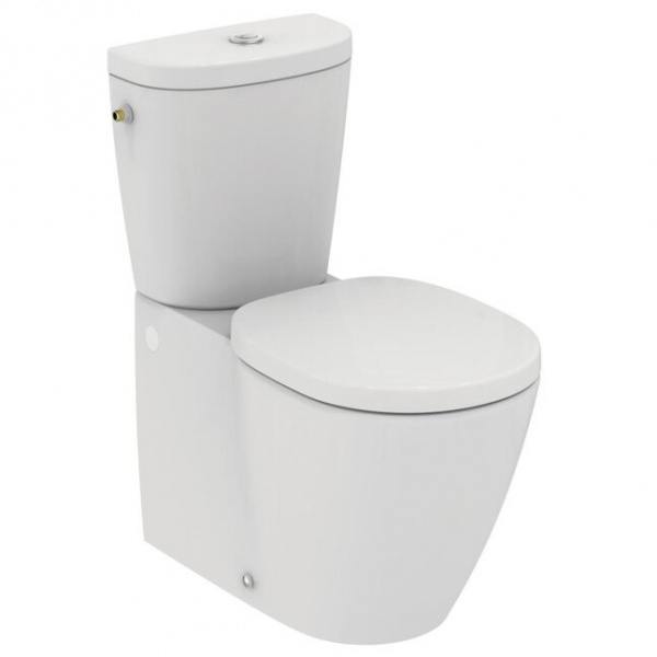 Напольный пристенный унитаз для монтажа с бачком Ideal Standard CONNECT E803701 Напольный пристенный унитаз для монтажа с бачком Ideal Standard CONNECT E803701