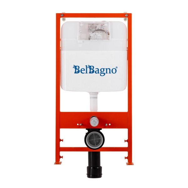Комплект 2 в 1  инсталляция с кнопкой  BelBagno  BB026/BB071CR Комплект 2 в 1  инсталляция с кнопкой  BelBagno  BB026/BB071CR