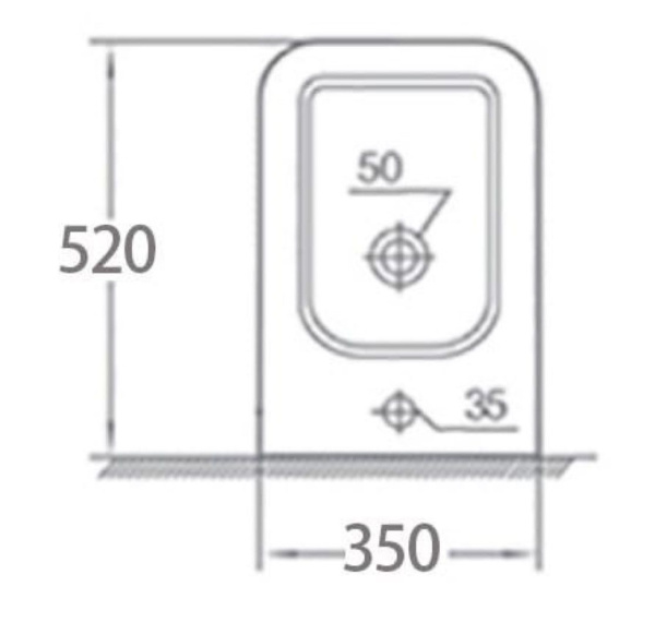 Биде Boheme Mane 970-BDT-B подвесное
