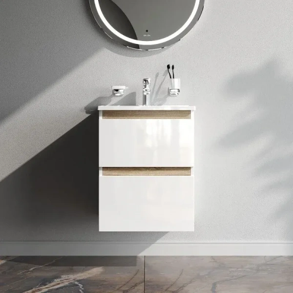 Тумба под раковину Am.Pm X-Joy 50 см M85AFHX0502WG подвесная белая