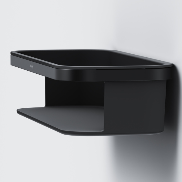 Полка для душа AM.PM Func 12850 A8F53122 черная матовая