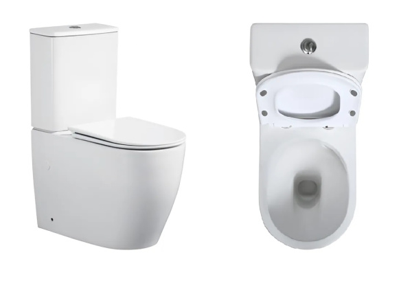 Унитаз-компакт Ceruttispa Vince CT10373 безободковый с микролифтом