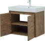 Тумба под раковину Aquanet Nova Lite 70 см 00298852 подвесная дуб рустикальный