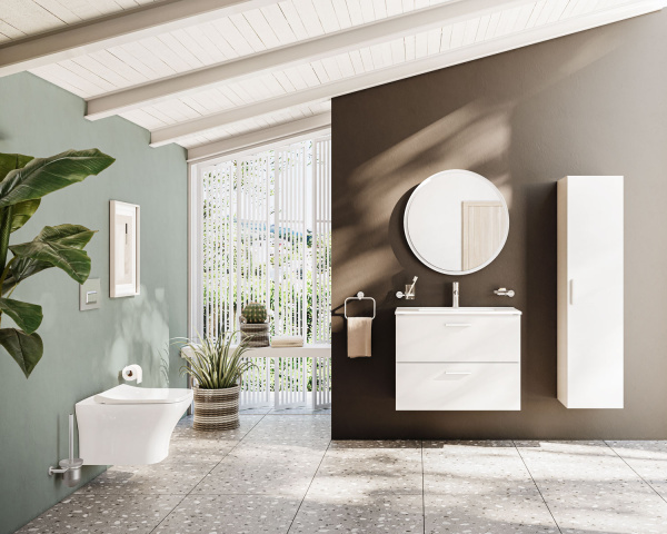 Подвесной безободковый унитаз VitrA Zentrum Square 7484B003-0075 Подвесной безободковый унитаз VitrA Zentrum Square 7484B003-0075