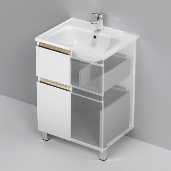 Тумба под раковину Am.Pm X-Joy 60 см M85AFSX06021WG напольная белая