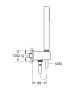 Душевой набор  Grohe Euphoria cube 26405000 хром Душевой набор  Grohe Euphoria cube 26405000 хром