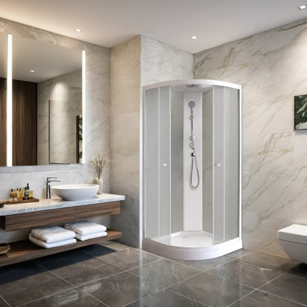 Душевая кабина Parly Classic EC831 профиль белый