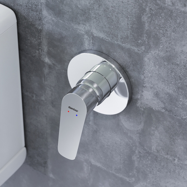 Встраиваемый смеситель Damixa Jupiter 777500001 хром глянцевый