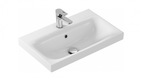 Раковина VELVEX MODUO SLIM 60 Cersanit белая Раковина VELVEX MODUO SLIM 60 Cersanit белая