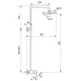 Душевая система VIDIMA BALANCE SH BA272AA Душевая система VIDIMA BALANCE SH BA272AA